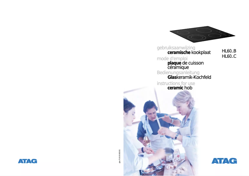 Page n°1 - Manuel utilisateur Atag HL60B