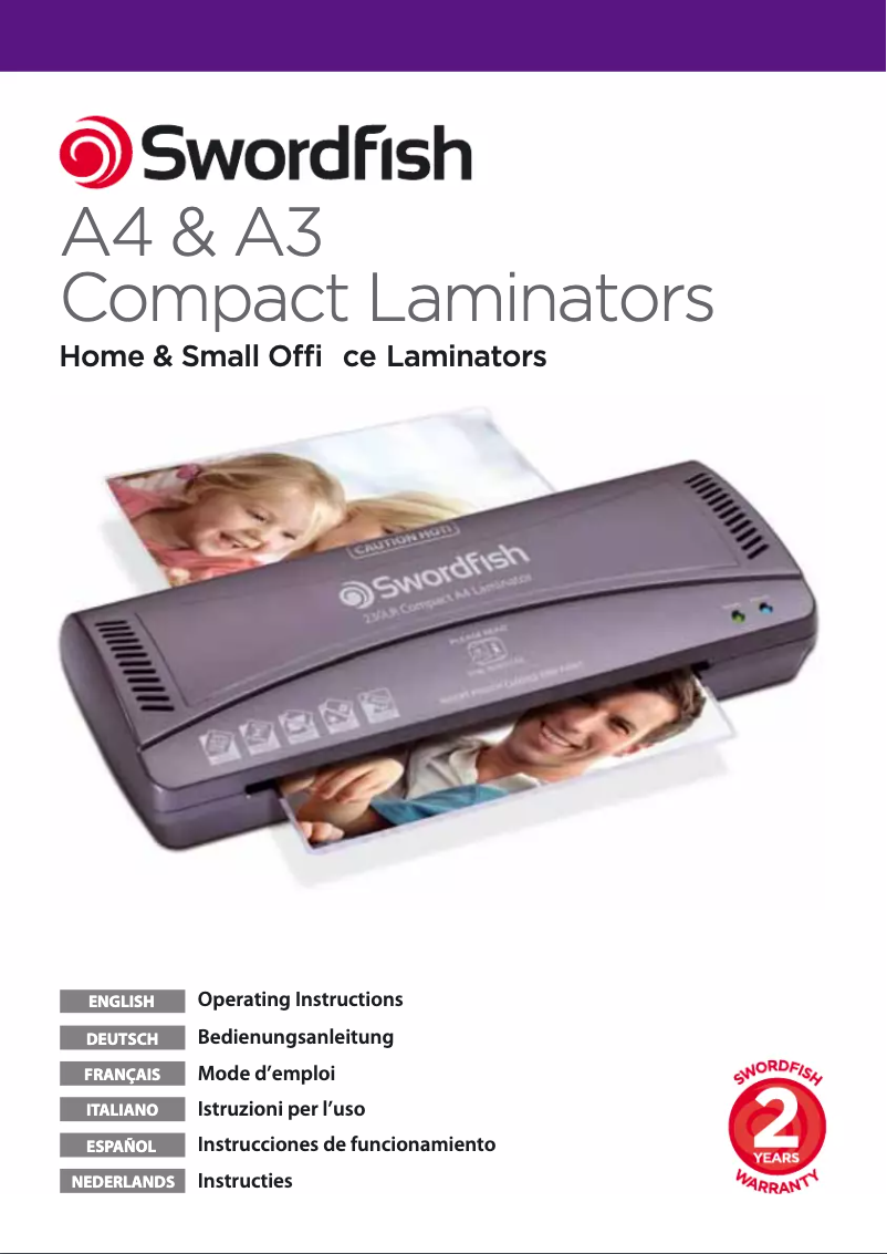 Página 1 del manual Manual de usuario Swordfish 230LR