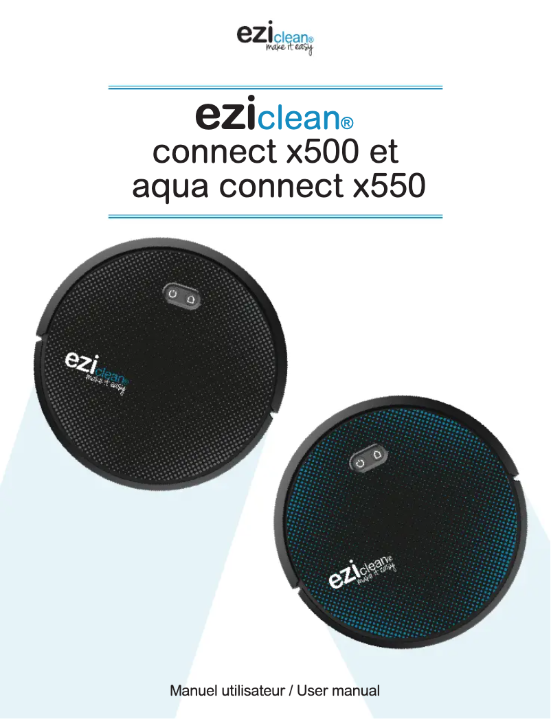 Image de la première page du manuel de l'appareil Aqua Connect X550