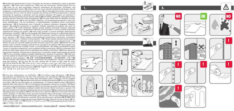 Page 1 de la notice Manuel utilisateur Tefal JB1013