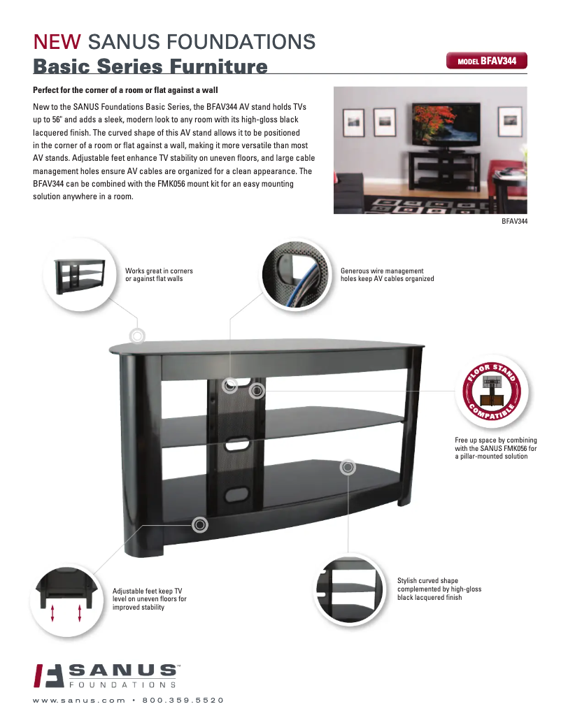 Image de la première page du manuel de l'appareil BFAV344