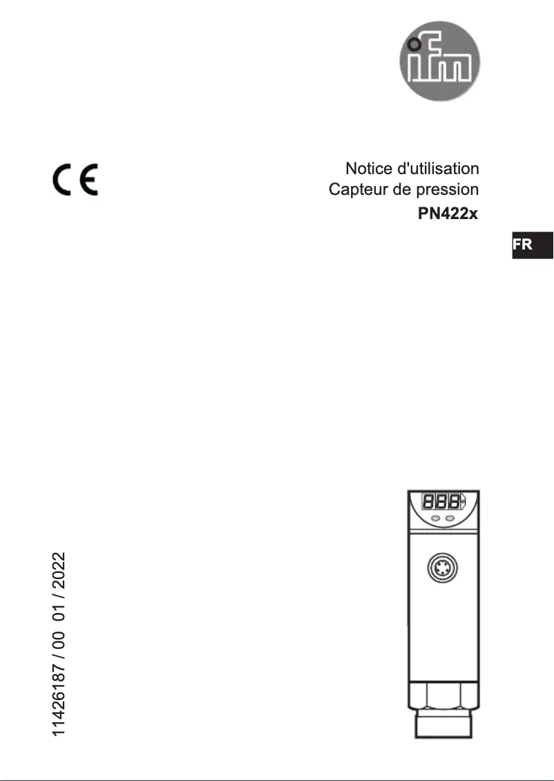 Image de la première page du manuel de l'appareil PN4222