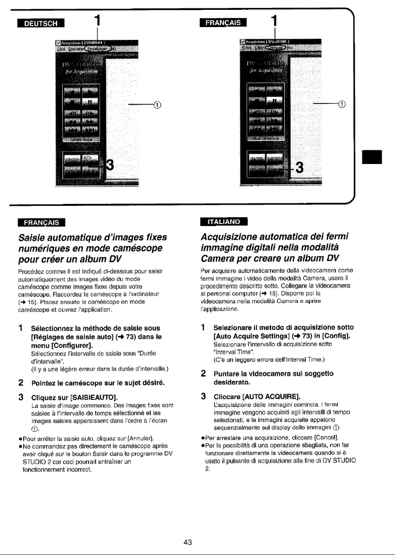 Page 1 de la notice Manuel utilisateur Panasonic VW-DTA9E