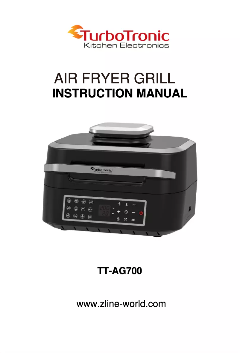 Page n°1 - Manuel utilisateur TurboTronic TT-AG700