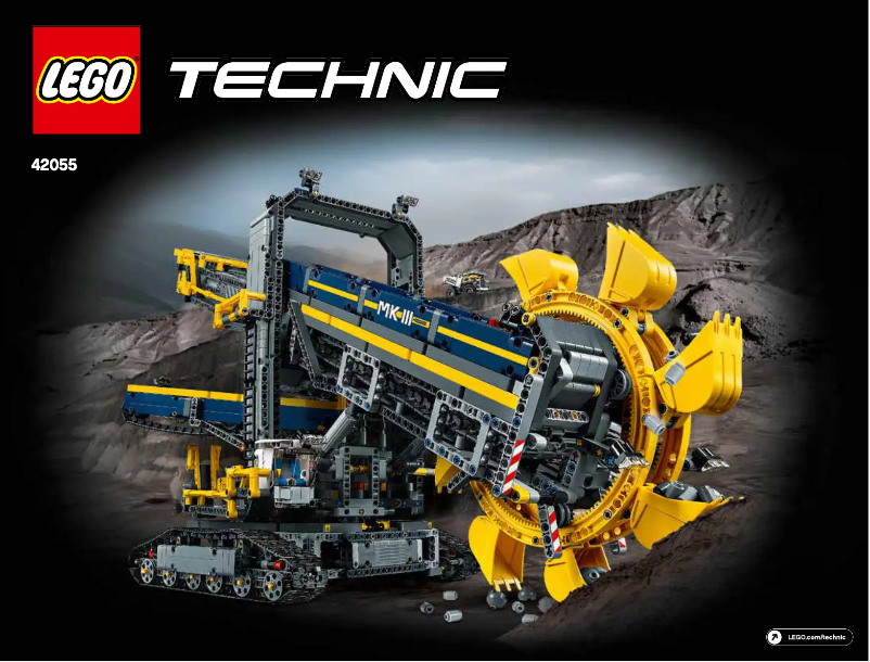 Page 1 of the manual User Manual Lego Technic 42055