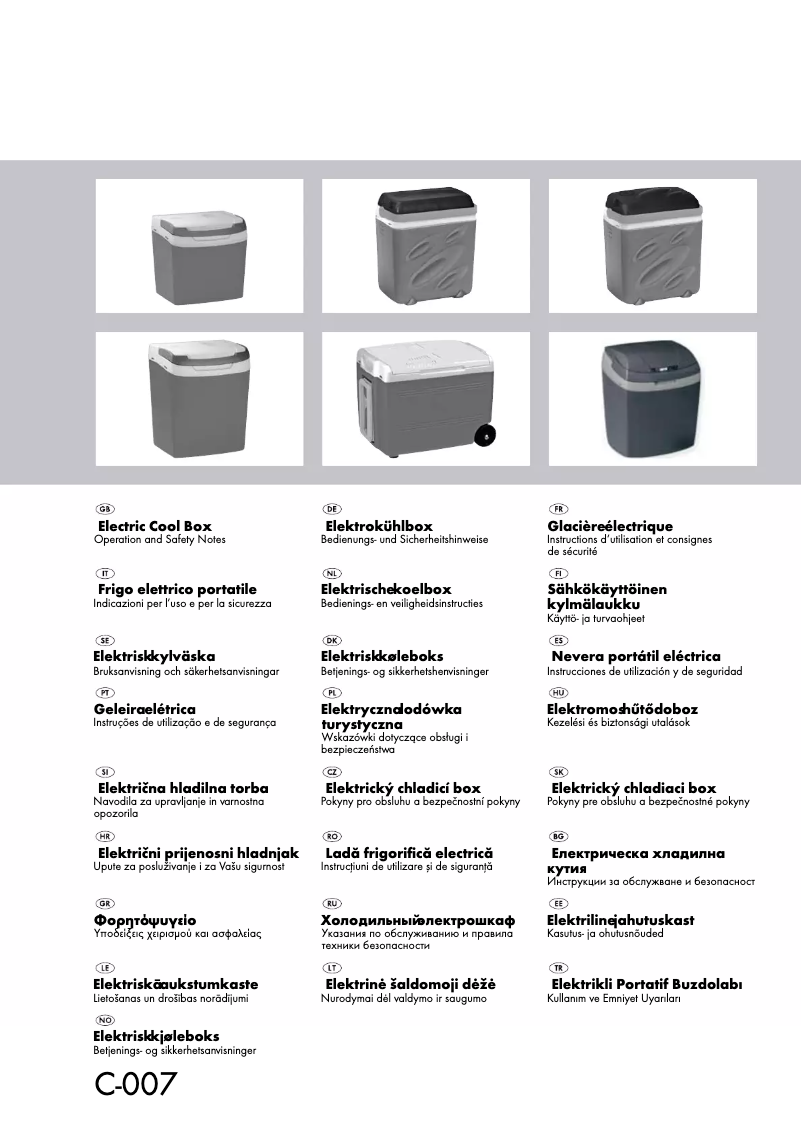 Page 1 de la notice Manuel utilisateur EZetil E15