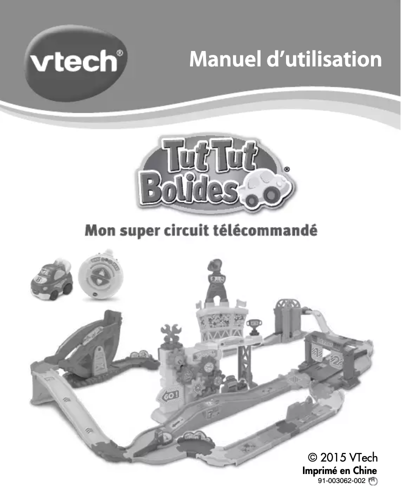 Image de la première page du manuel de l'appareil Mon super circuit télécommandé