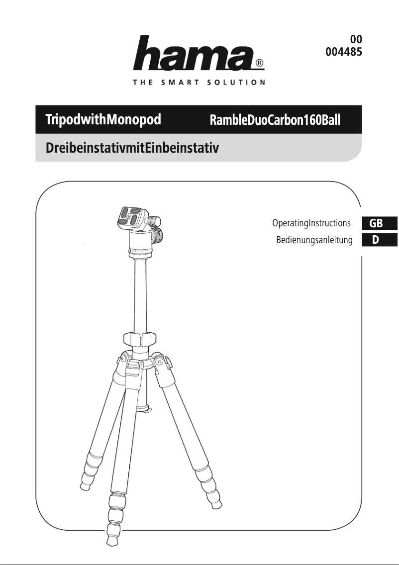 Image de la première page du manuel de l'appareil Ramble Duo Carbon 00004485