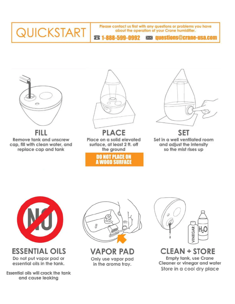 Página 1 del manual Manual de usuario Crane EE-5302