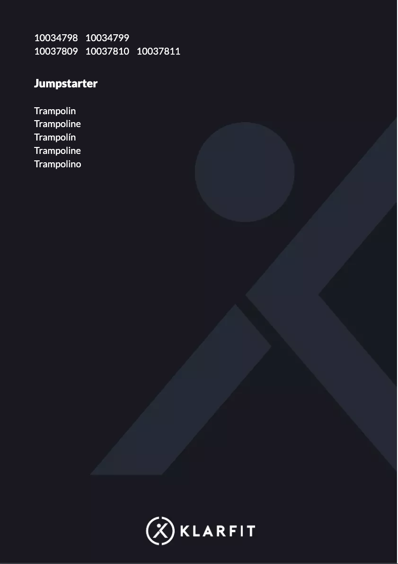 Page n°1 - Manuel utilisateur Klarfit Jumpstarter