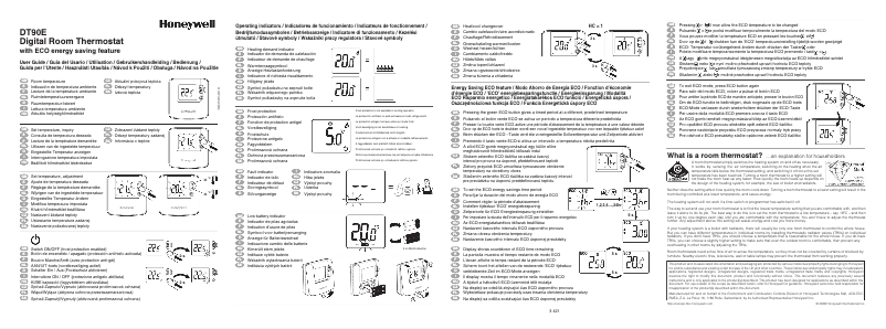 Page 1 de la notice Manuel utilisateur Honeywell DT90E