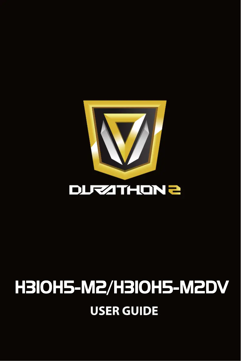 Page 1 de la notice Manuel utilisateur ECS H310H5-M2