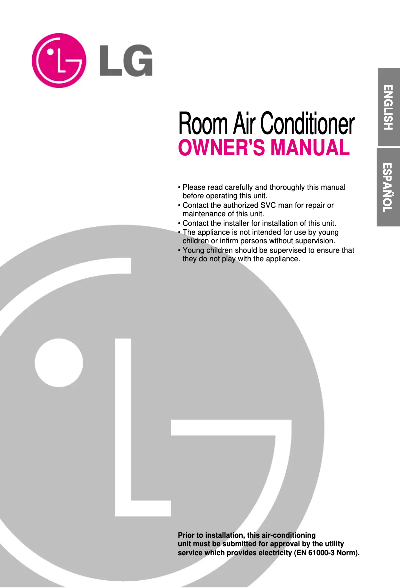 Página 1 del manual Manual de usuario LG LS-C142UBD0