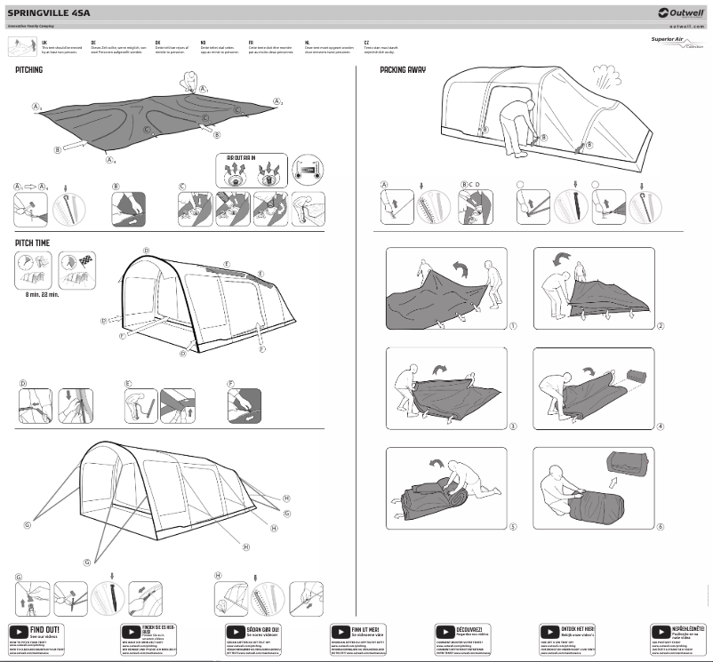 Image de la première page du manuel de l'appareil Springville 4SA