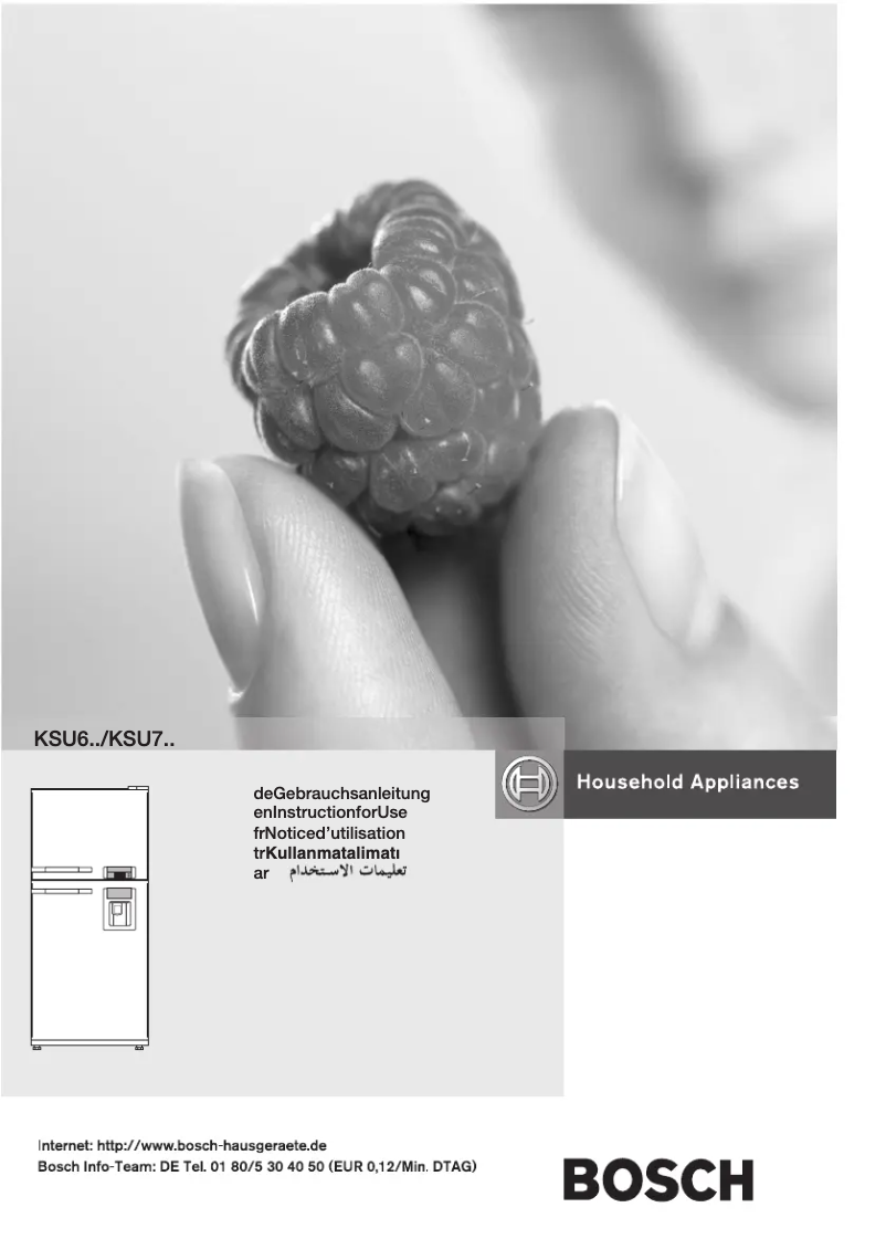 Image de la première page du manuel de l'appareil KSU65920NE