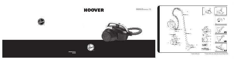 Page n°1 - Manuel utilisateur Hoover Lander LA1200 019