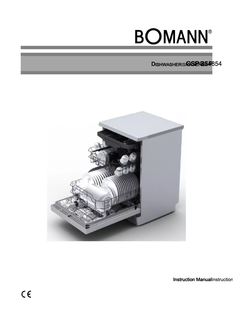 Page 1 de la notice Manuel utilisateur Bomann GSP 854