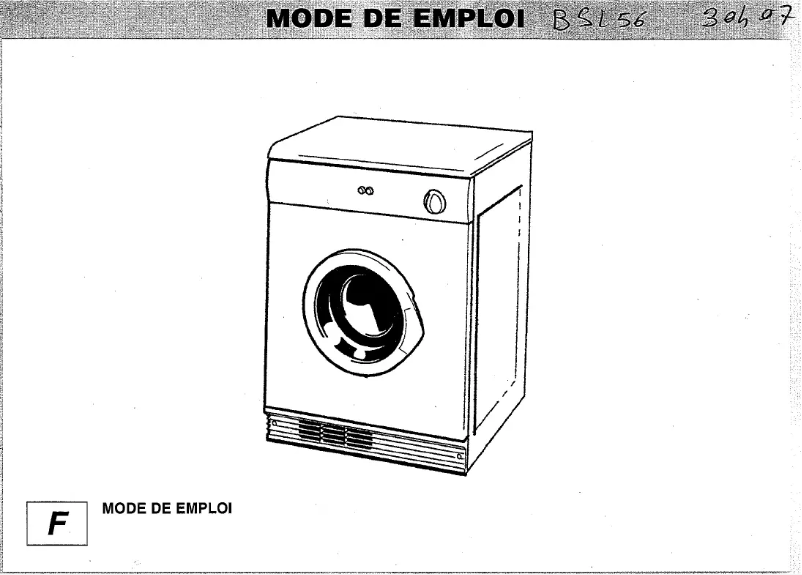 Page 1 de la notice Manuel utilisateur Bluesky BSL 56