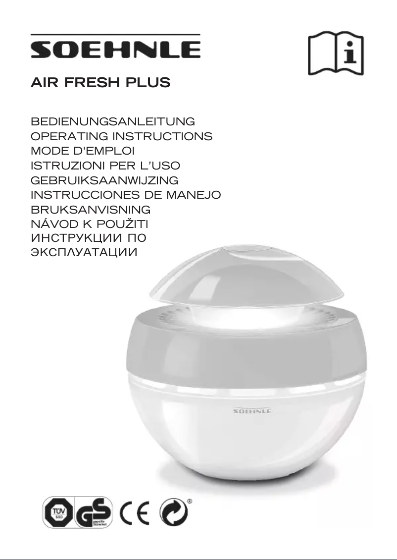 Page 1 de la notice Manuel utilisateur Soehnle 68045