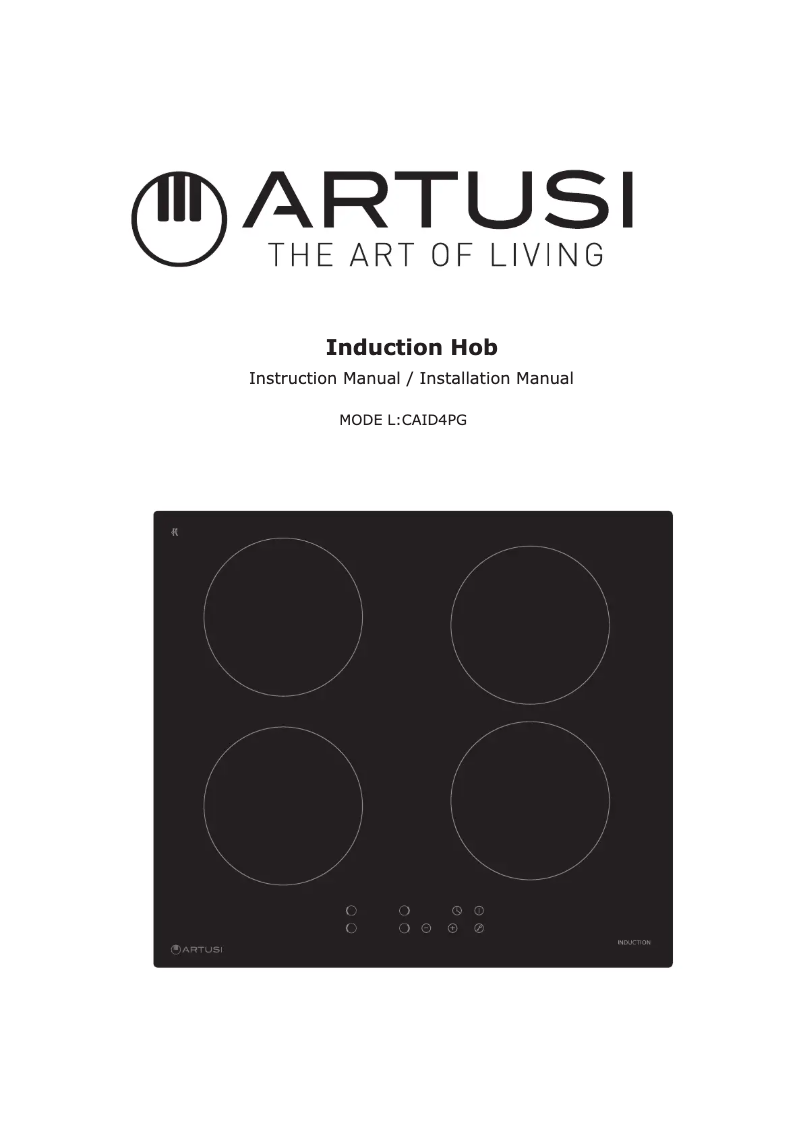Page n°1 - Manuel utilisateur Artusi CAID4PG