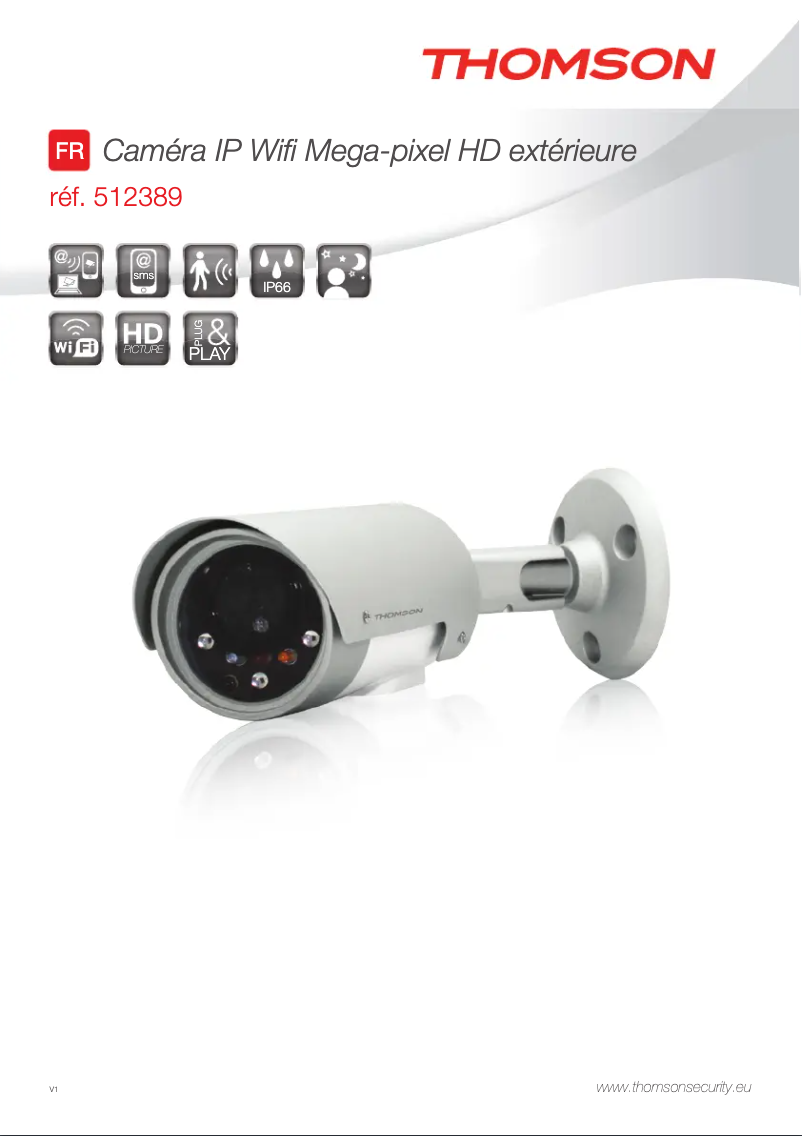 Page 1 de la notice Manuel utilisateur Thomson 512389