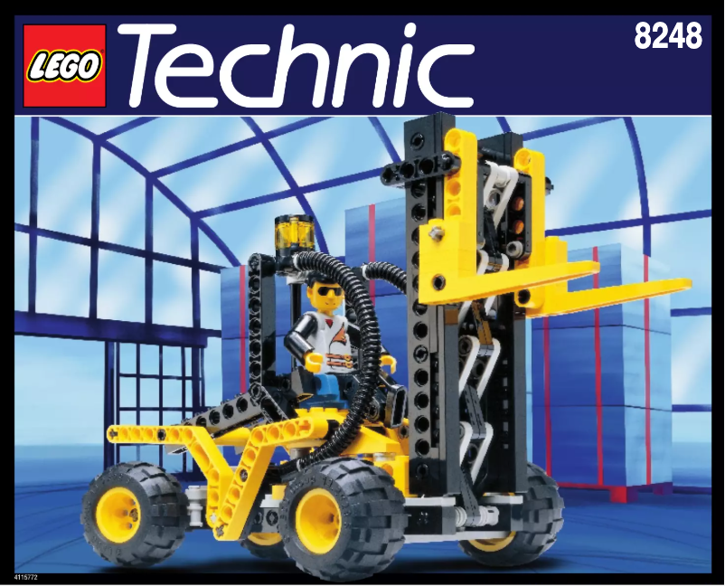 Page n°1 - Manuel utilisateur Lego Technic 8248