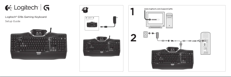 Page n°1 - Manuel utilisateur Logitech G19S