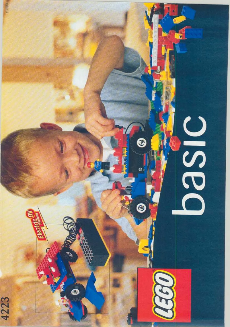 Page 1 de la notice Manuel utilisateur Lego Basic 4223