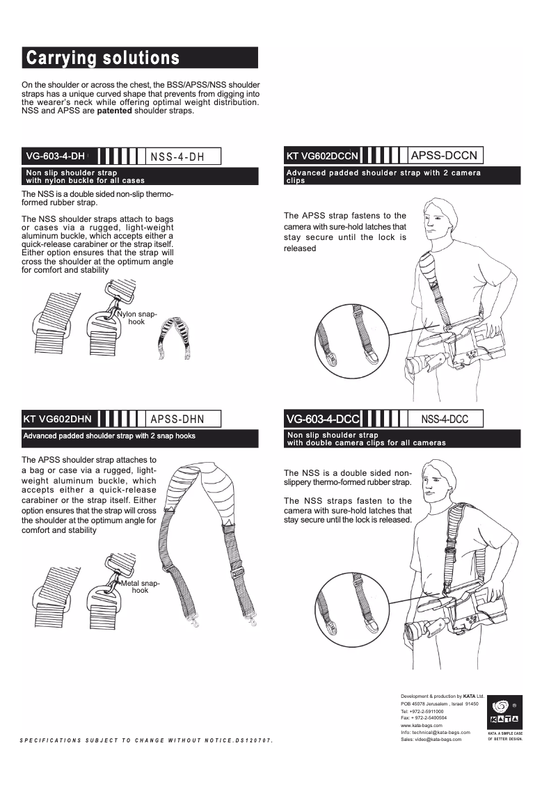 Page 1 de la notice Manuel utilisateur Kata APSS-DCC-N