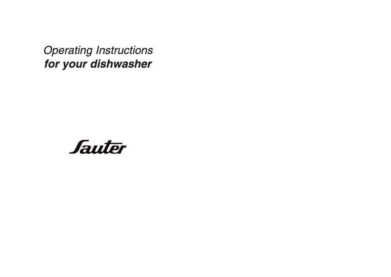 Imagen de la primera página del manual del dispositivo DWS20BX