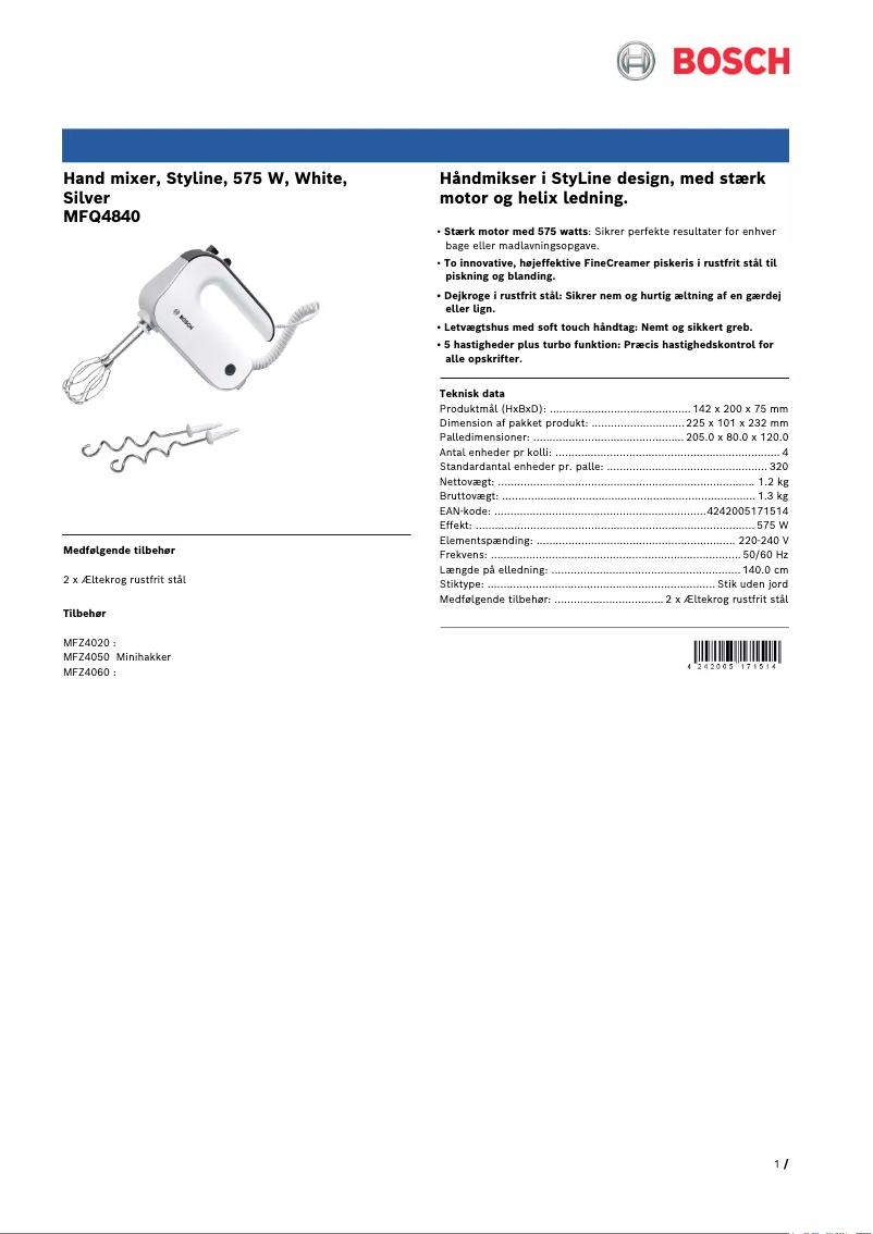 Image de la première page du manuel de l'appareil MFQ4840