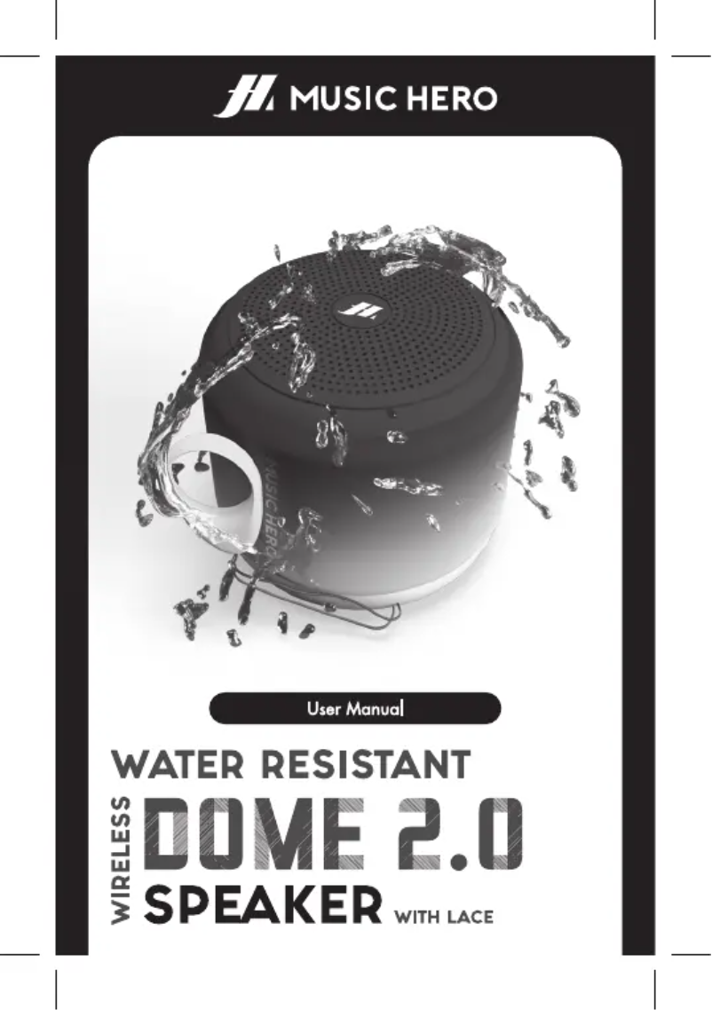 Image de la première page du manuel de l'appareil Dome 2.0