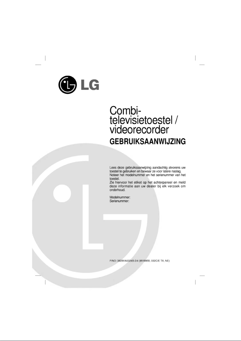 Página 1 del manual Manual de usuario LG KE-15FA9BX