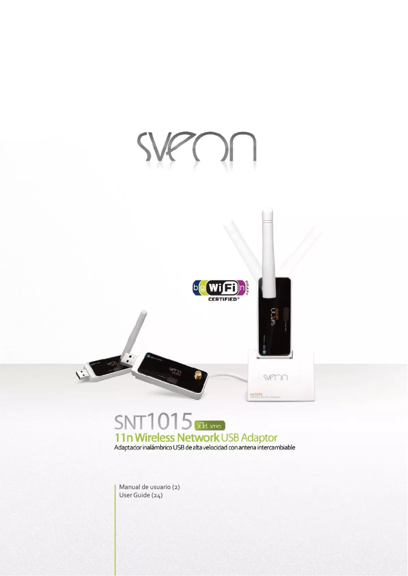 Page 1 de la notice Manuel utilisateur Sveon SNT1015