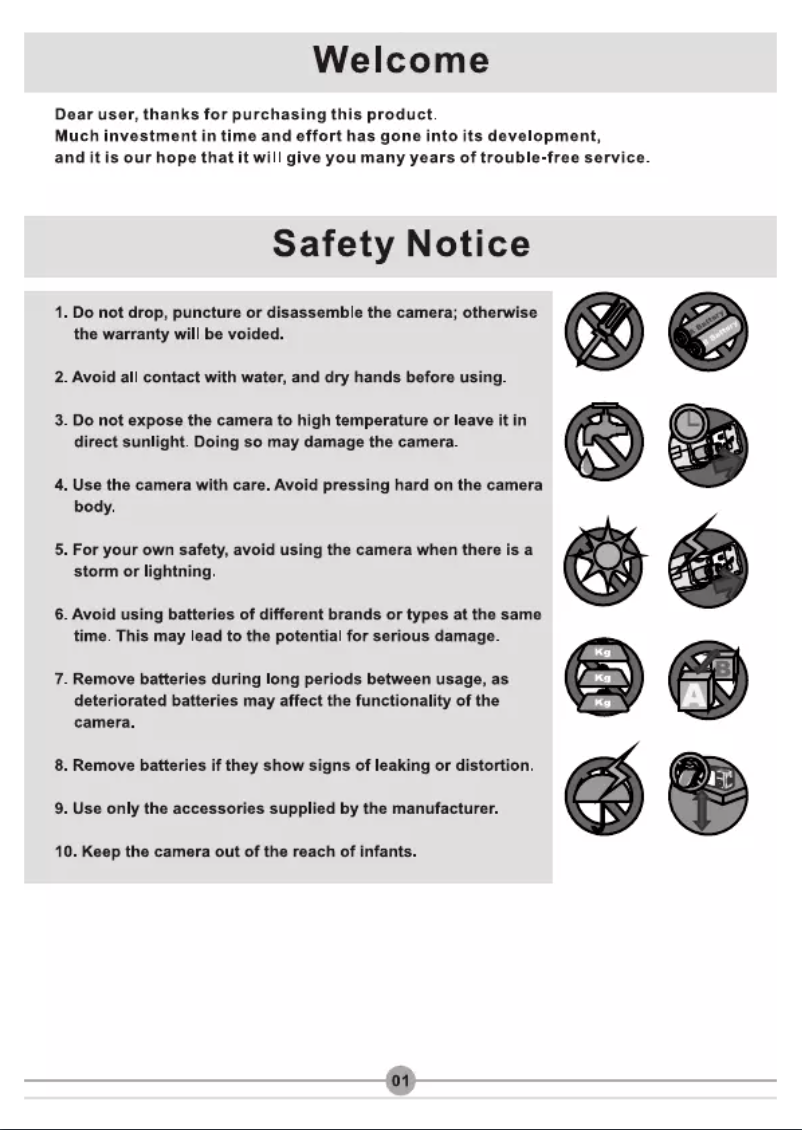 Page 1 de la notice Manuel utilisateur Aiptek Pocket DV 5900