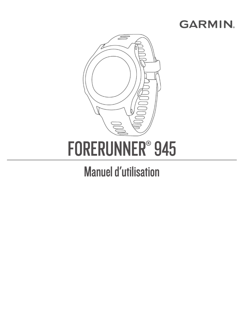Página 1 del manual Manual de usuario Garmin Forerunner 945