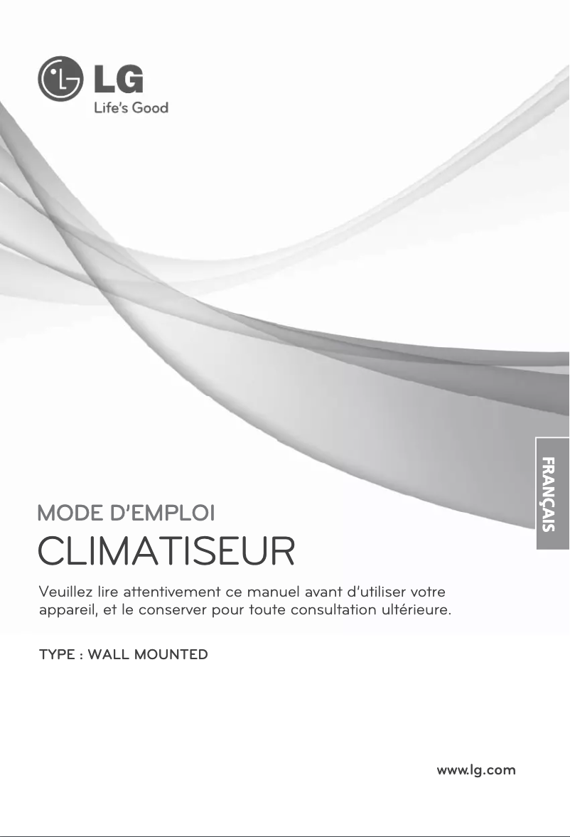 Page n°1 - Manuel utilisateur LG MULTI V ARNU15GSBL2