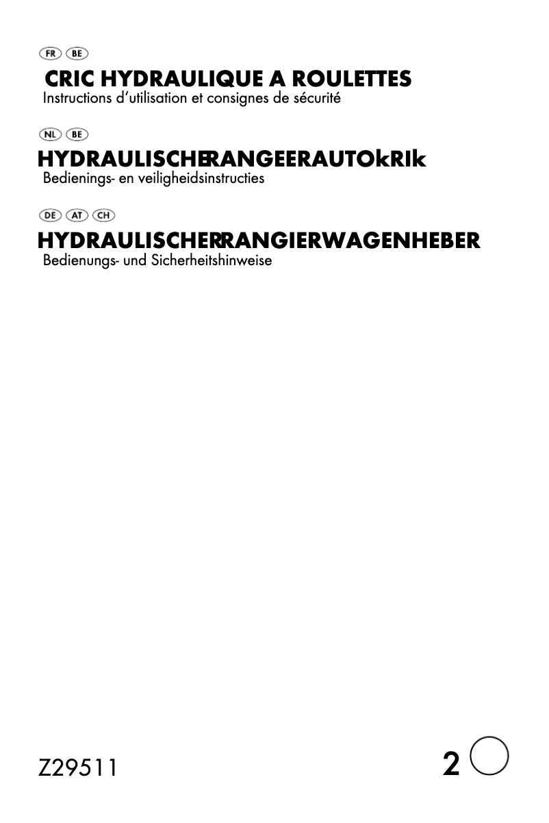 Page n°1 - Manuel utilisateur Ultimate Speed Z29511