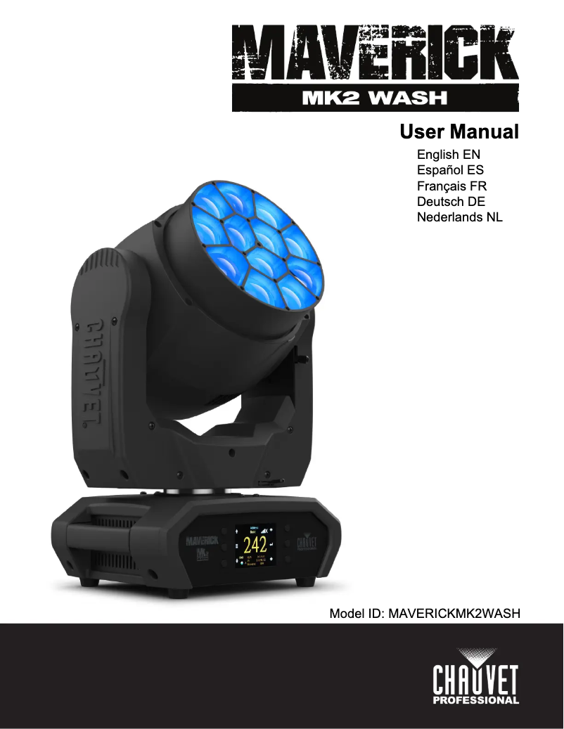 Image de la première page du manuel de l'appareil Maverick MK2 Wash