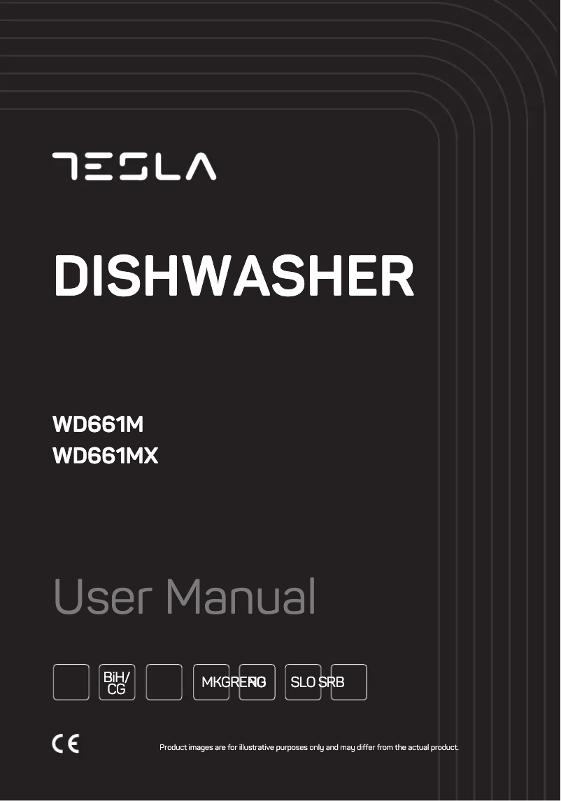 Página 1 del manual Manual de usuario Tesla WD661MX