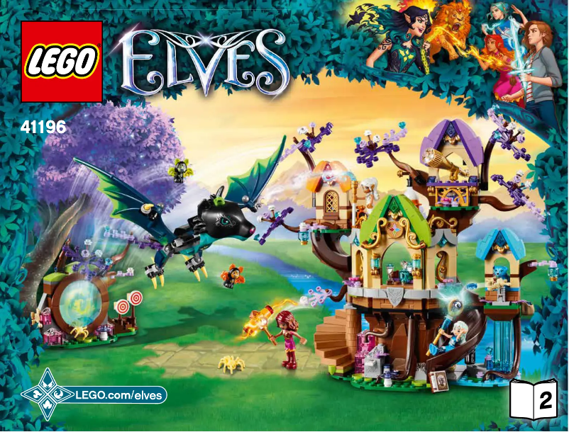 Page n°1 - Manuel utilisateur Lego Elves 41196