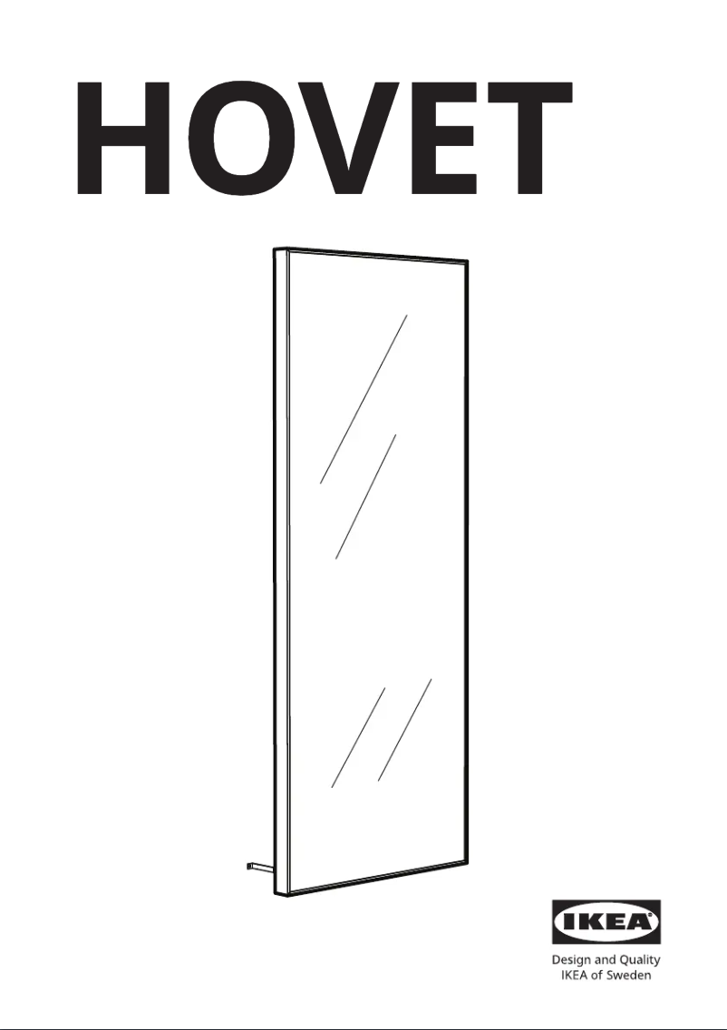 Image de la première page du manuel de l'appareil HOVET 705.159.15