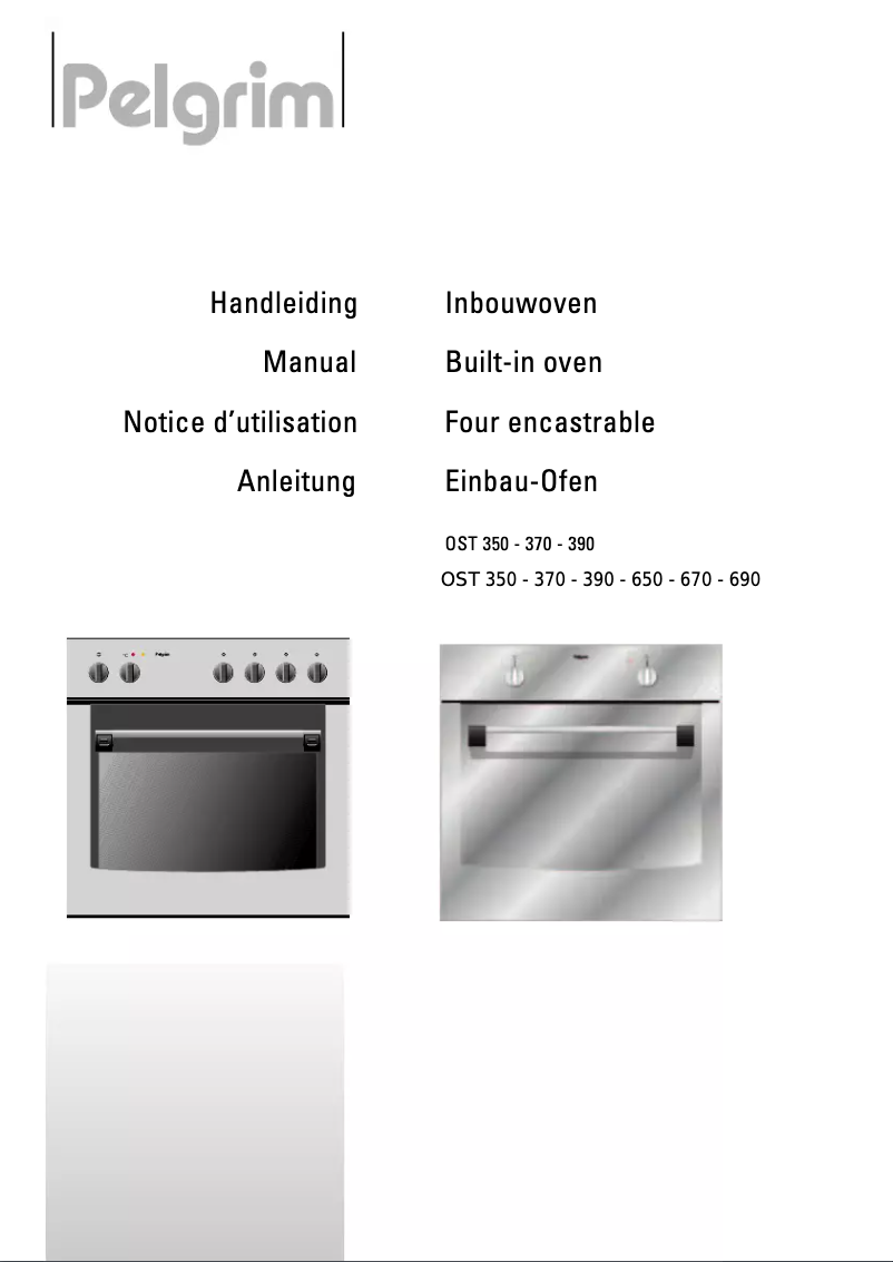 Página 1 del manual Manual de usuario Pelgrim OST 350