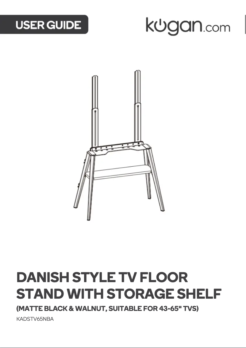 Page 1 de la notice Manuel utilisateur Kogan KADSTV65NBA