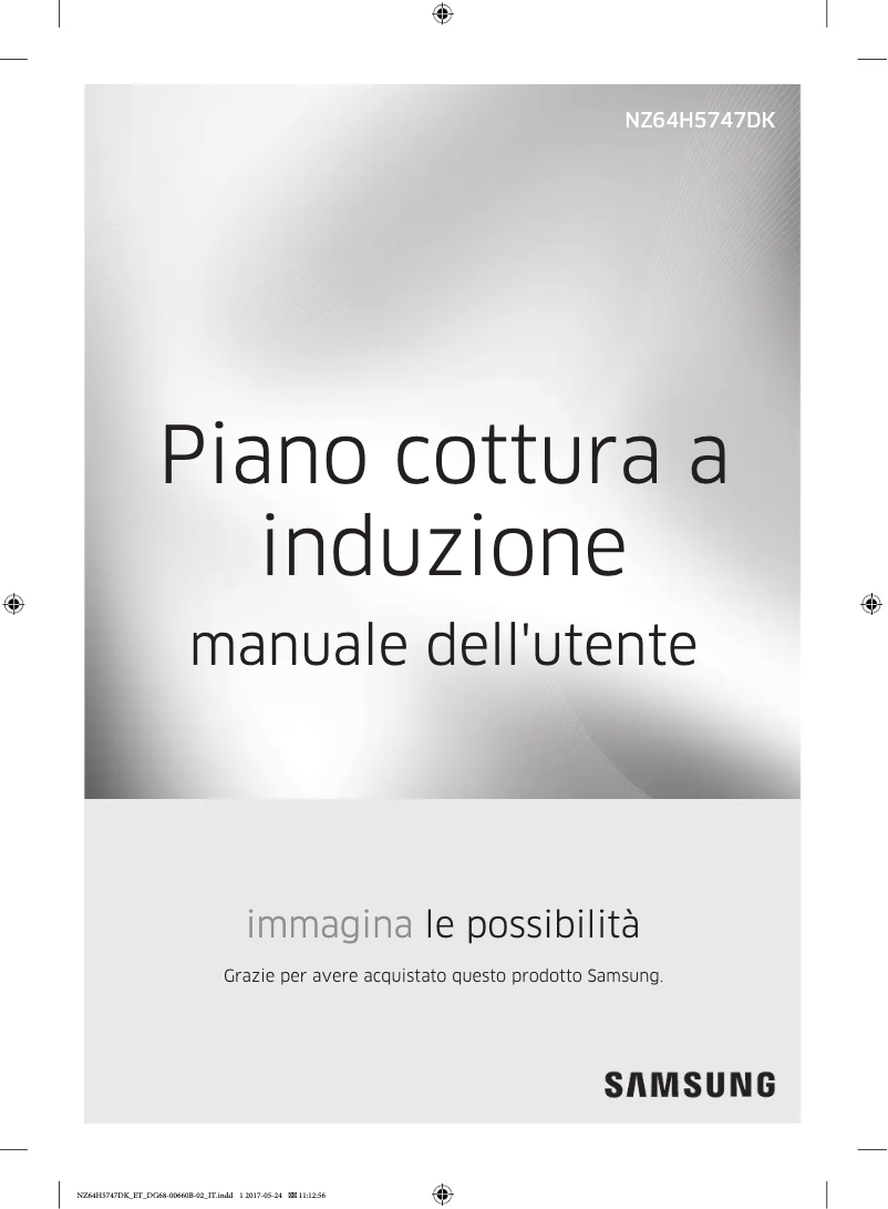 Page 1 de la notice Manuel utilisateur Samsung NZ64H5747DK