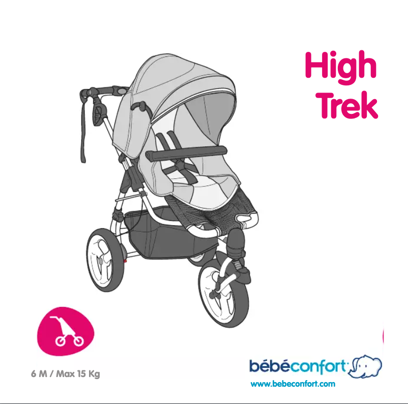 Page n°1 - Manuel utilisateur Bebe Confort High Trek