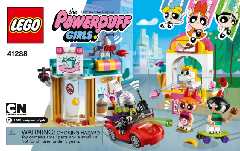 Página 1 del manual Manual de usuario Lego Powerpuff Girls 41288