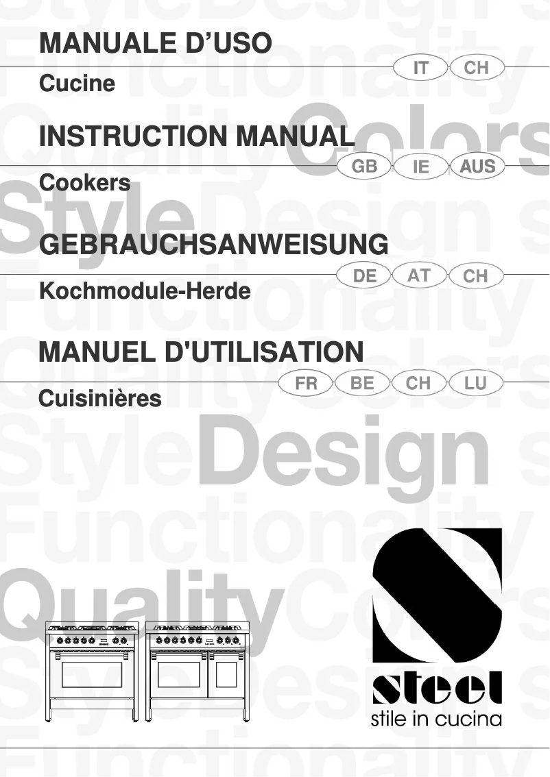 Image de la première page du manuel de l'appareil Adagio