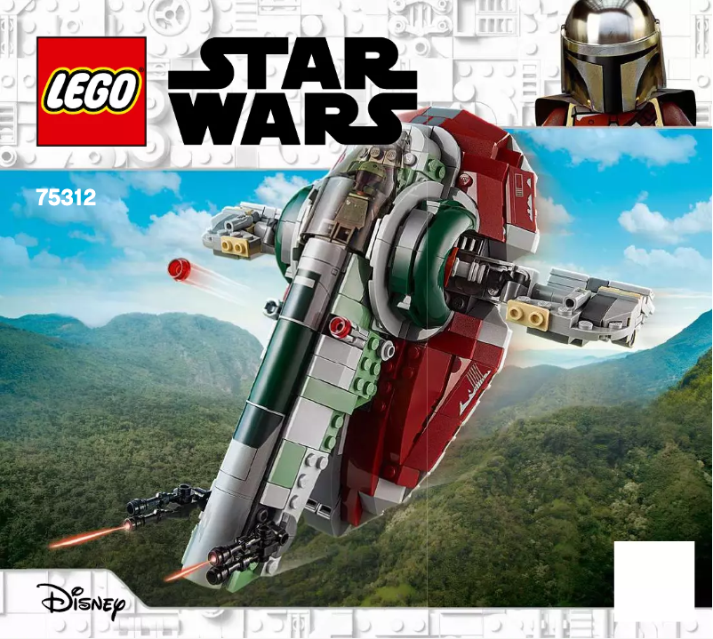 Page 1 de la notice Manuel utilisateur Lego Star Wars 75312