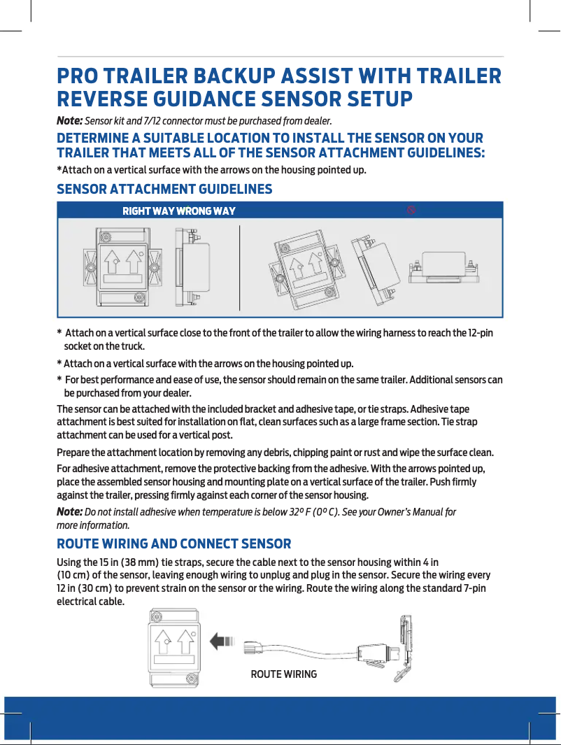 Page 1 de la notice Guide de démarrage rapide Ford F-150 (2024)